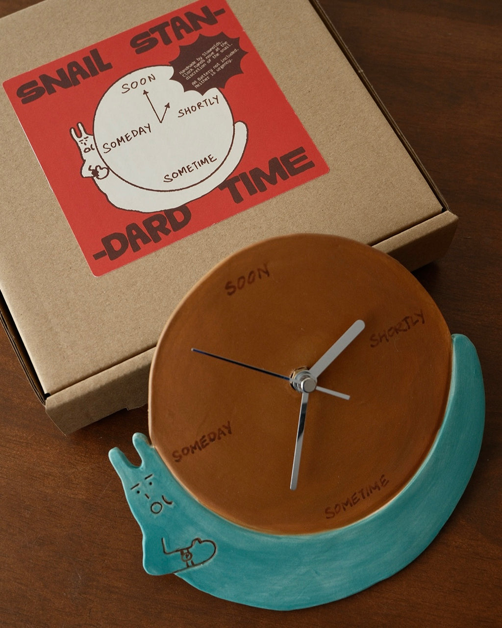 [PRE-ORDER CLOSED] Snail Standard Time Clock: Ships Feb - March 2027
