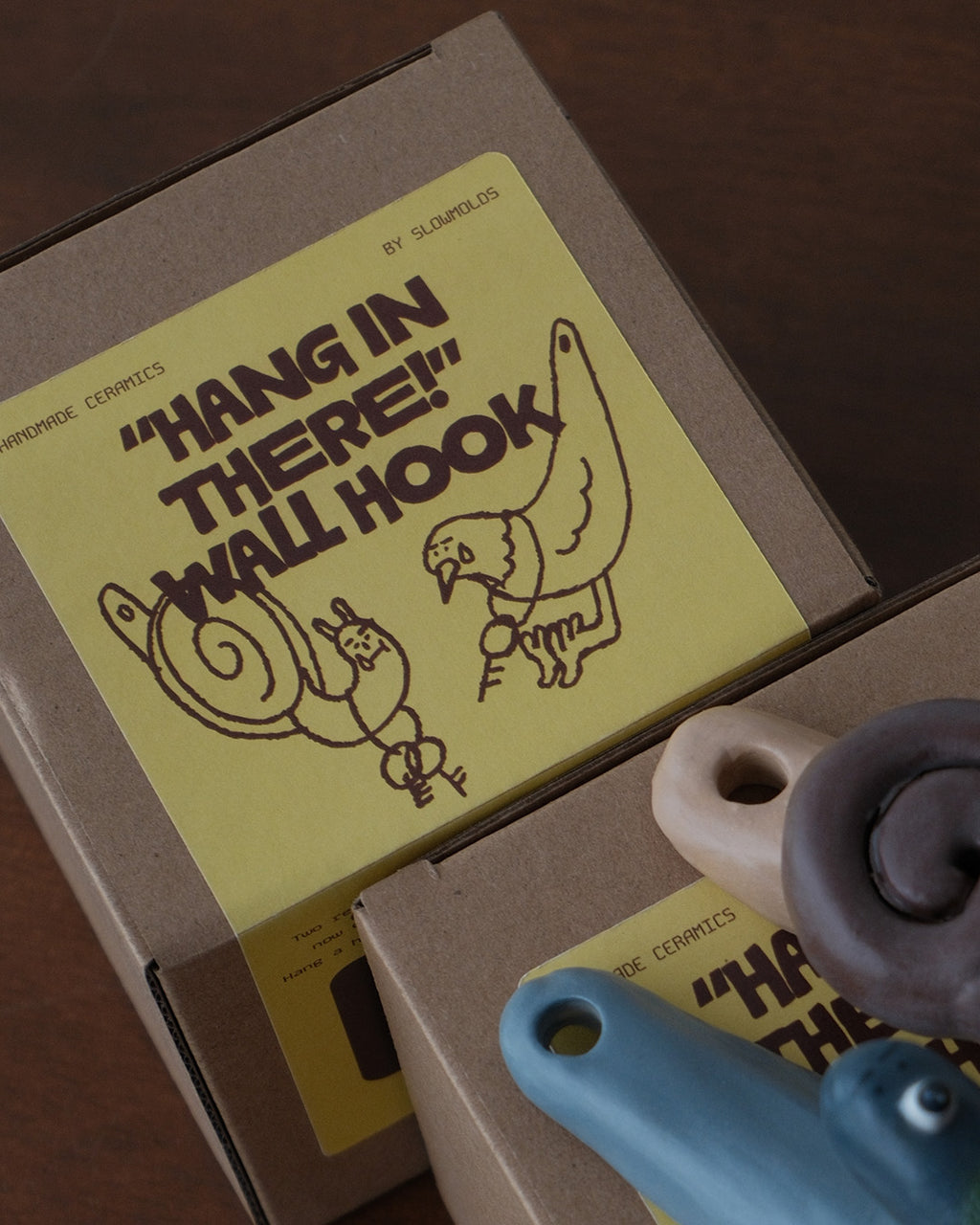 'Hang in there' Wall Hook