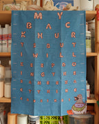[PRE-ORDER] “I have a bad back” Snail-len Linen Tea Towel - Estimated Late Oct shipment