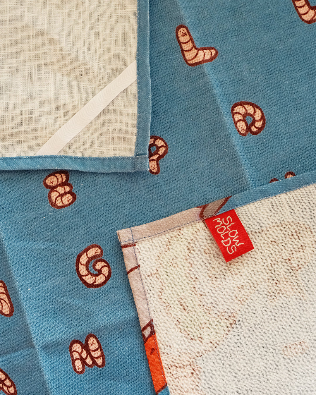 [PRE-ORDER] “I have a bad back” Snail-len Linen Tea Towel - Estimated Late Oct shipment