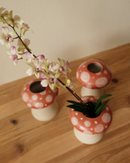 Toadstool Mushroom Vase