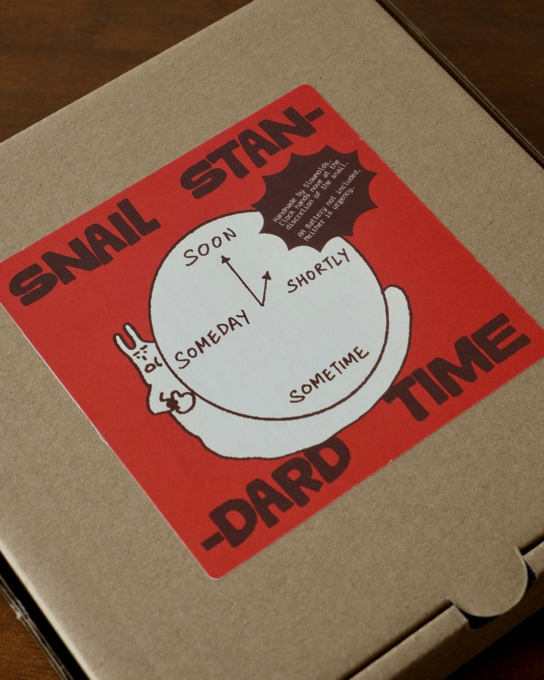 [PRE-ORDER CLOSED] Snail Standard Time Clock: Ships Feb - March 2027