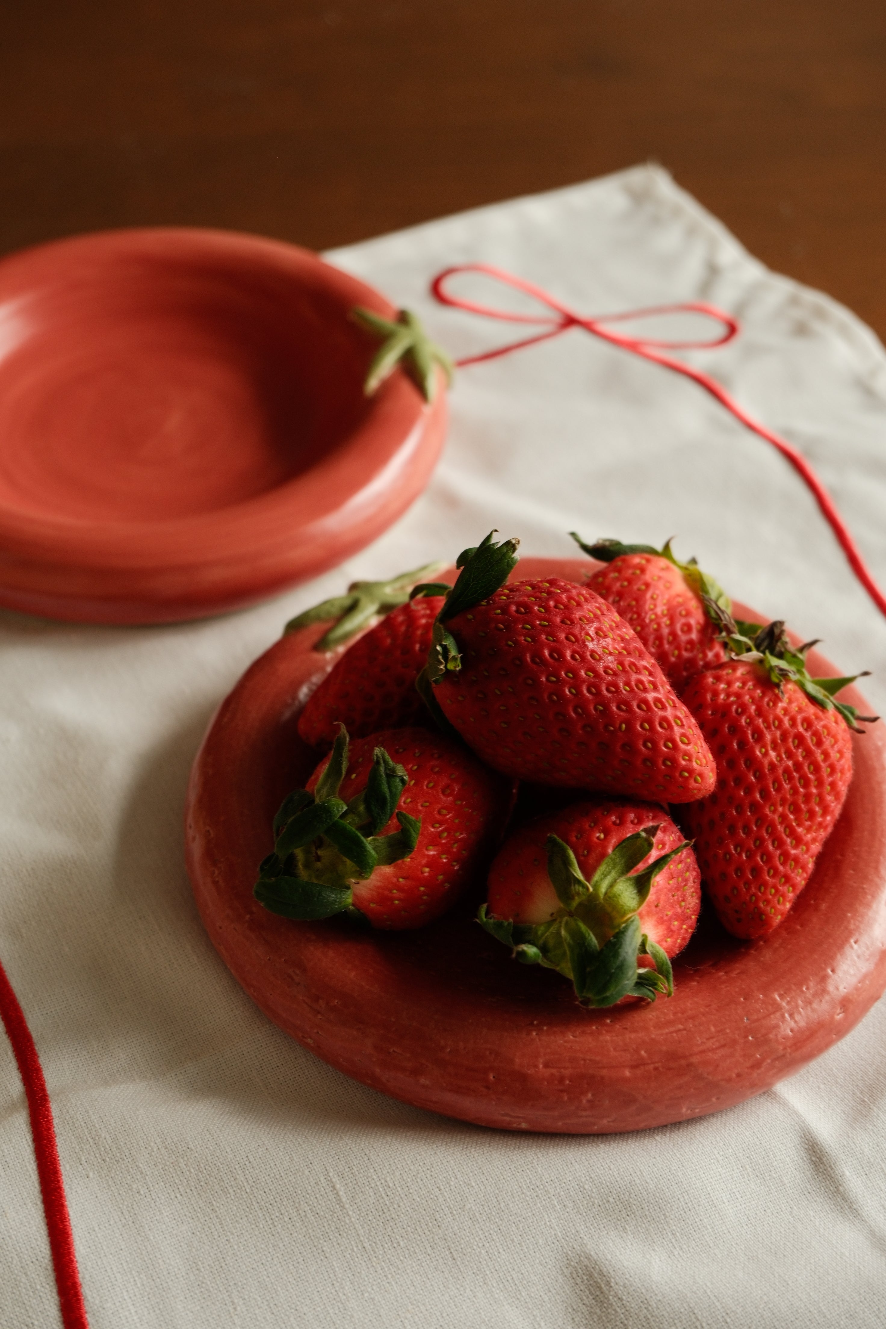 Tomato Bubble Plates