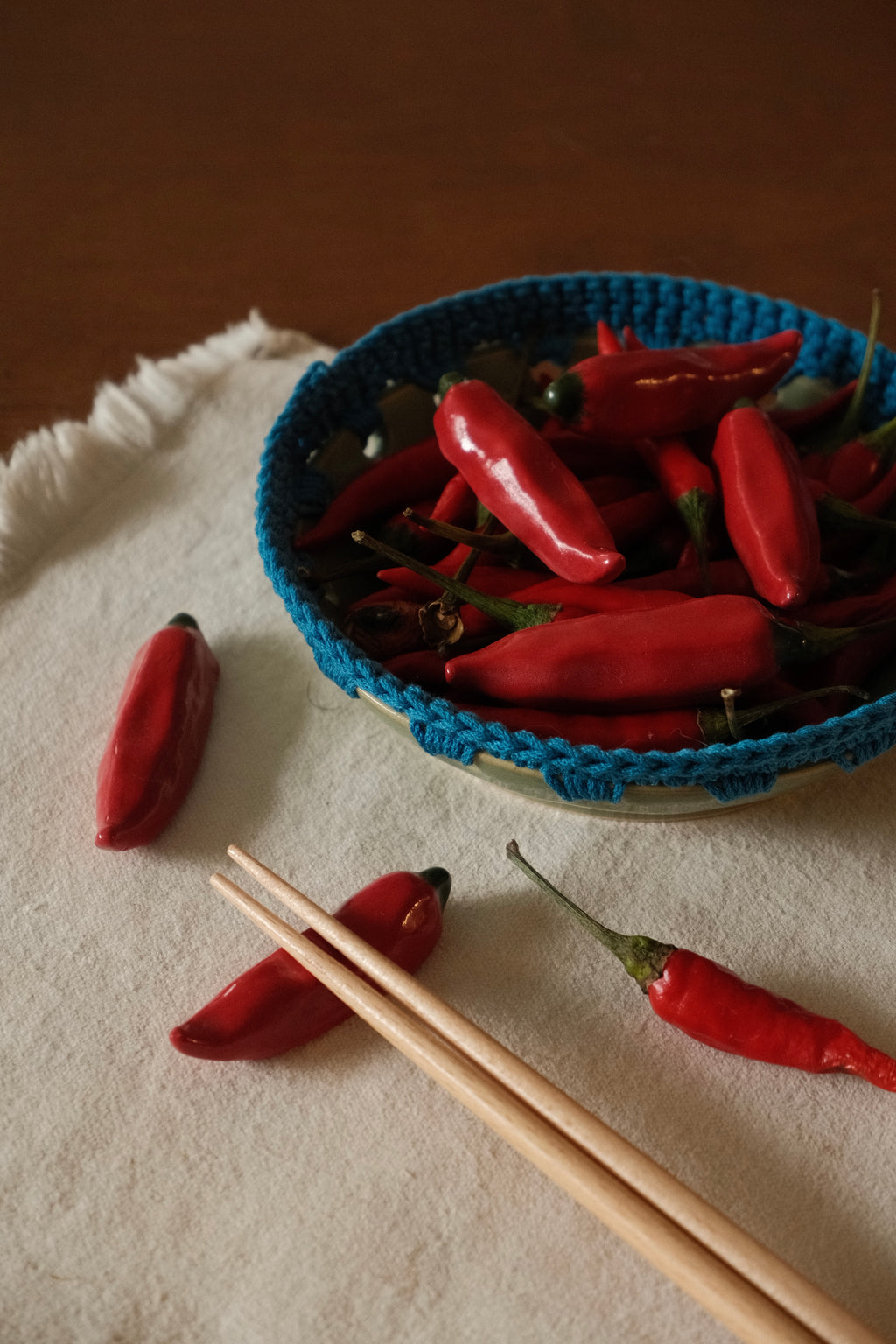 Chilli Chopstick Rest