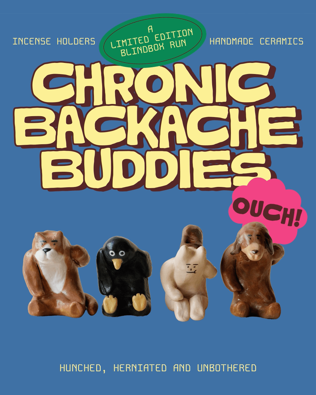 Chronic Backache Buddies Blindbox